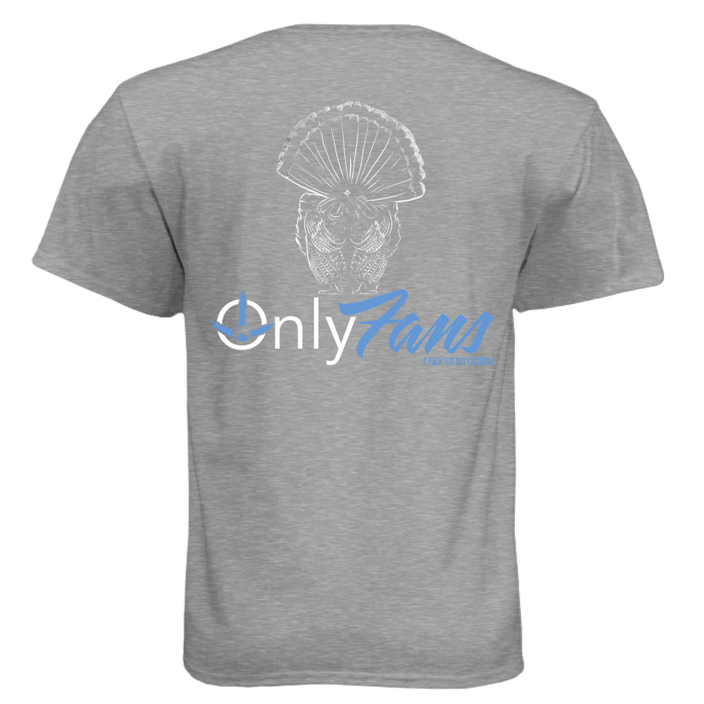 Dark Heather Grey (60/40) - BACK