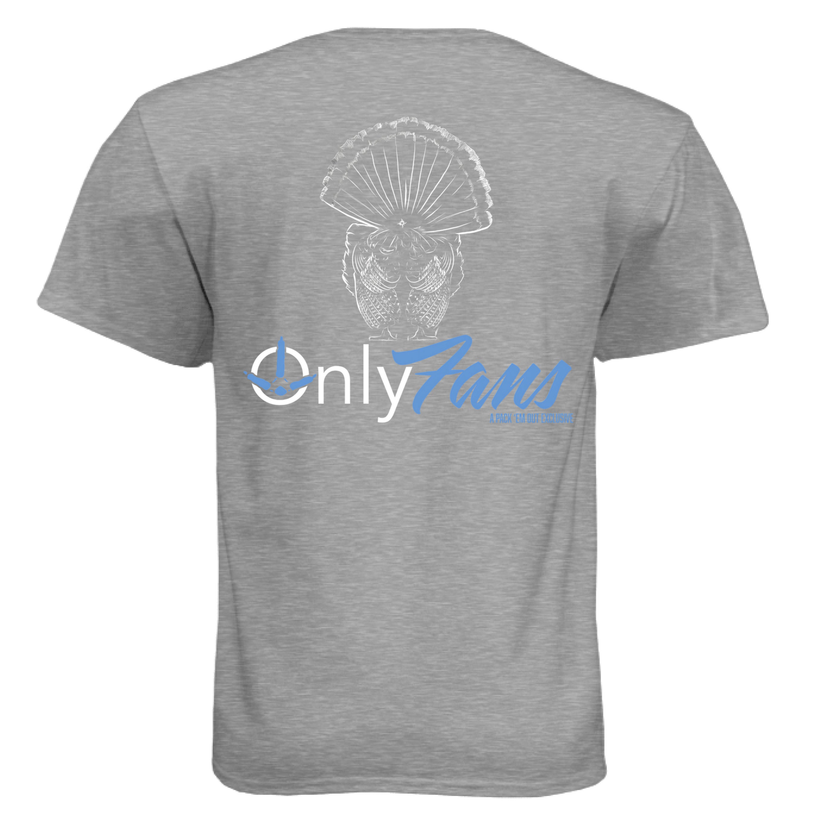 Dark Heather Grey (60/40) - BACK
