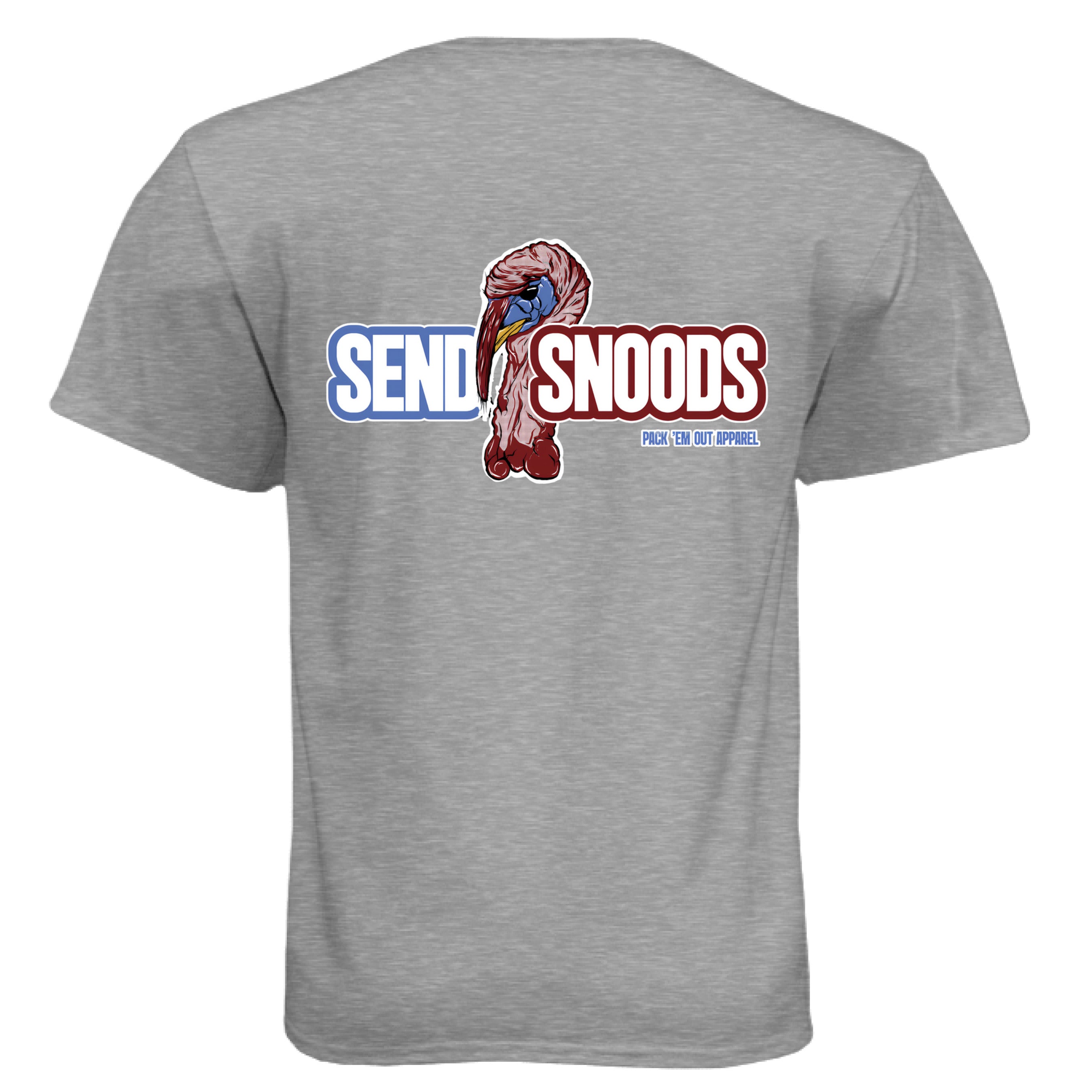 Dark Heather Grey (60/40) - BACK