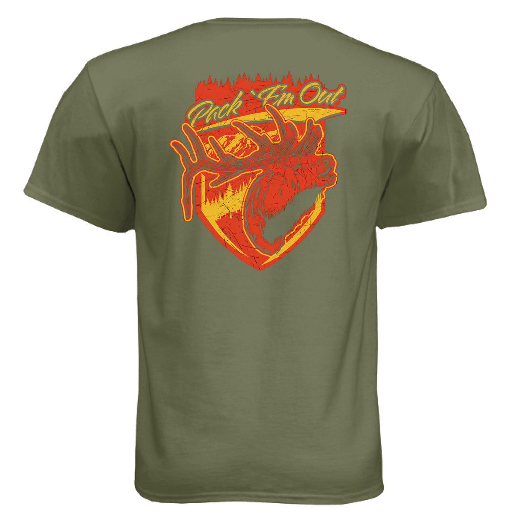 Military Green - BACK