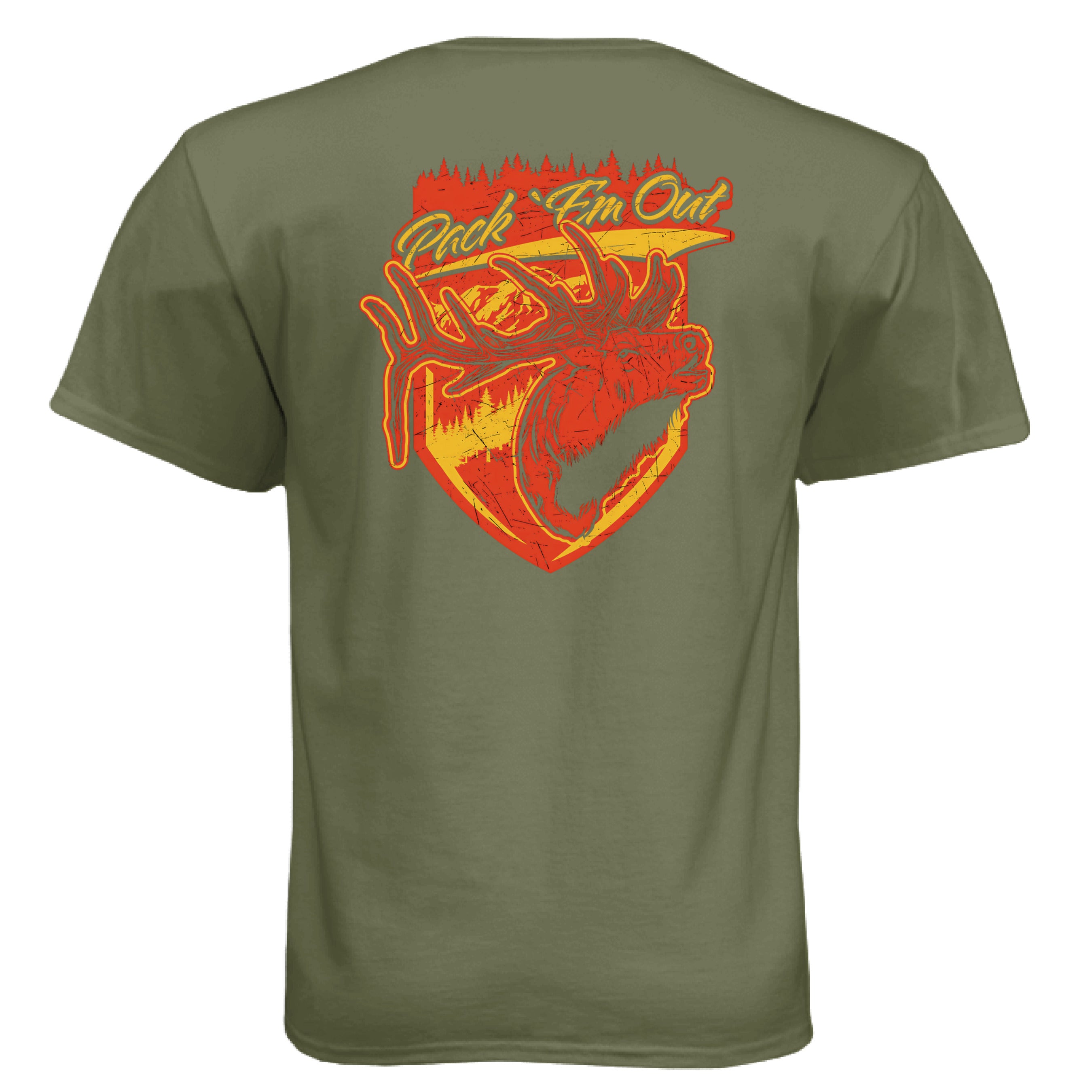 Military Green - BACK