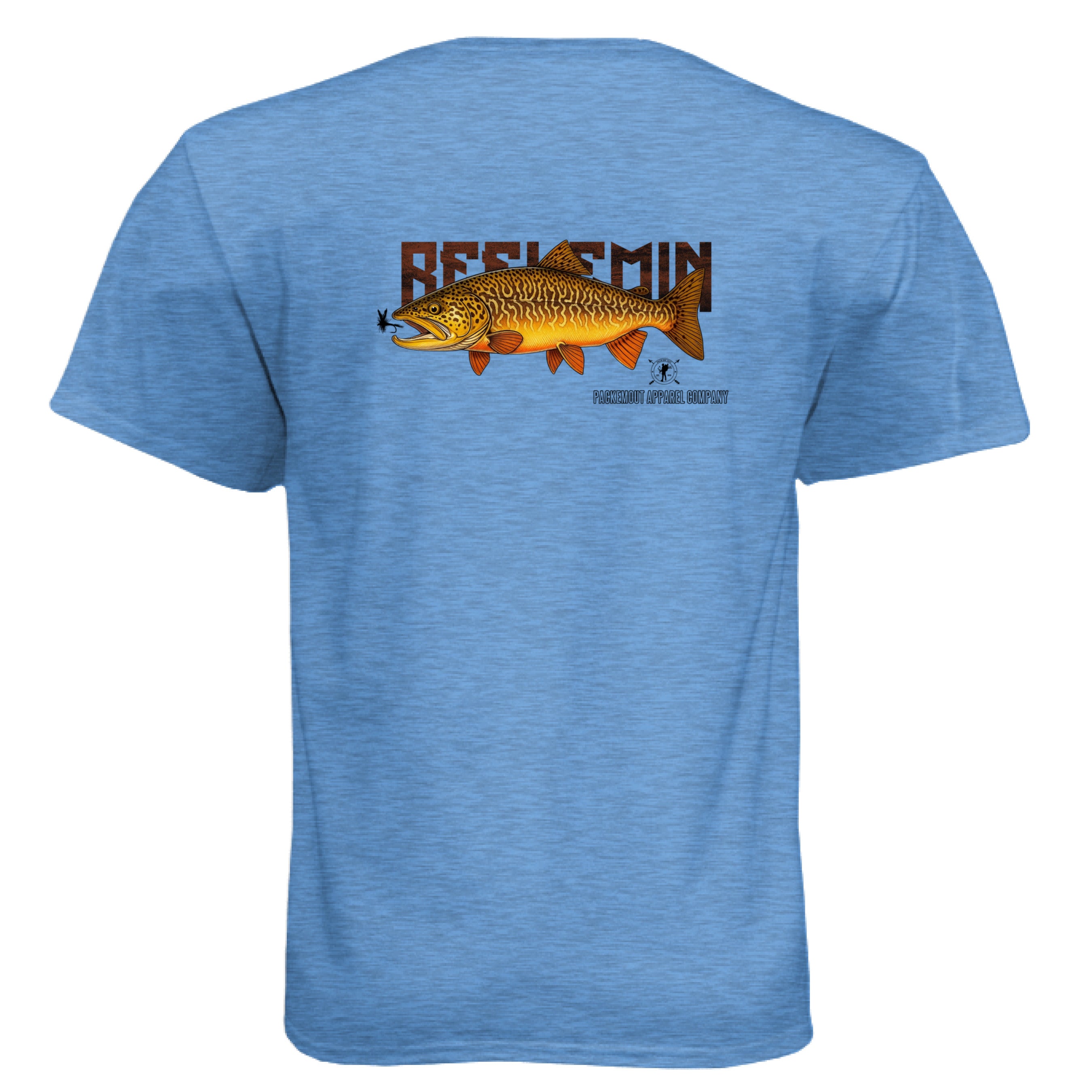 Heather Columbia Blue - BACK